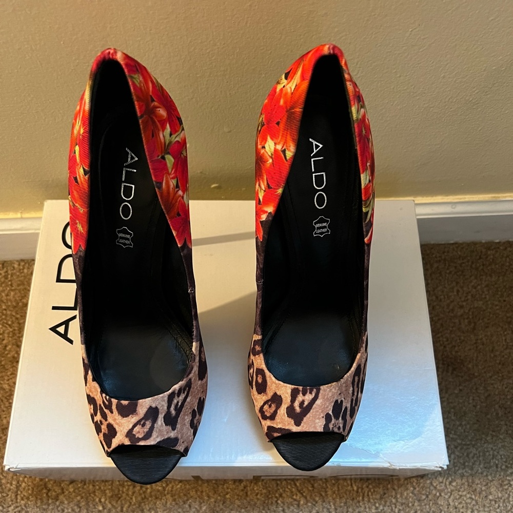 Aldo Peep Toe Pump